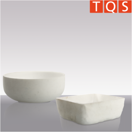 TQS trays, round or square, made of SILARC